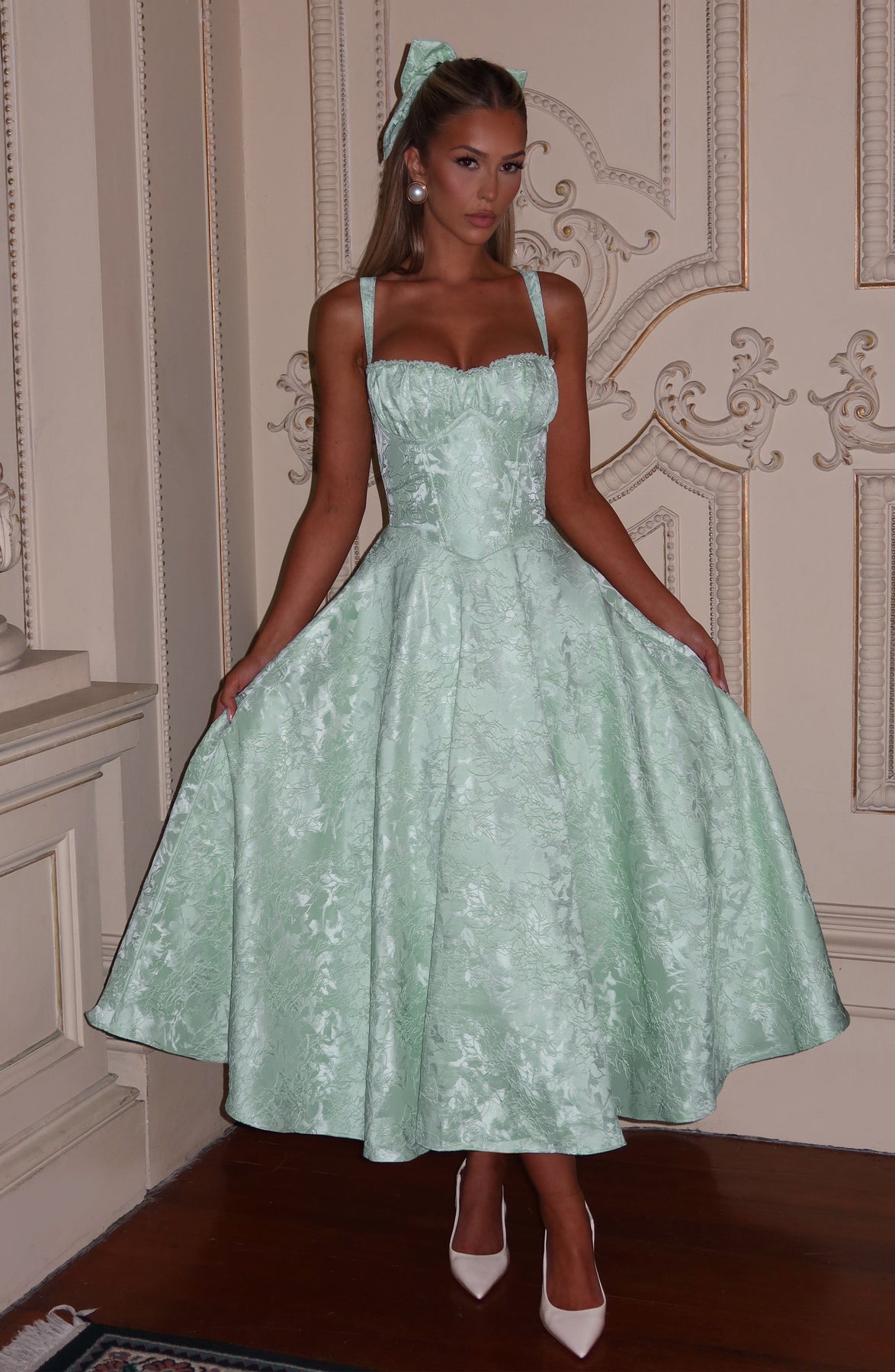 SHIMIA MIDI DRESS - Exporized