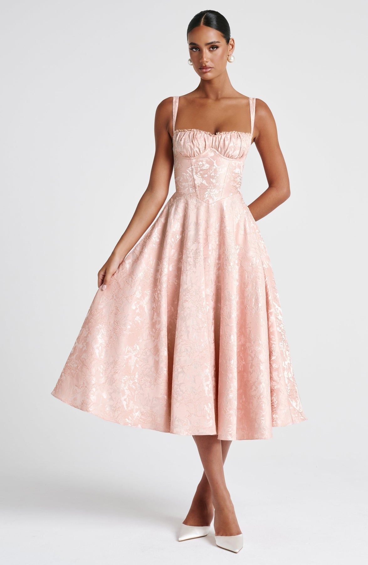 SHIMIA MIDI DRESS - Exporized